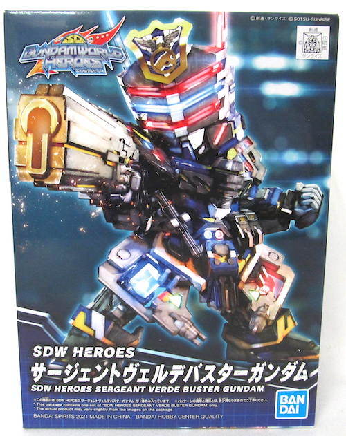 新品 Sdガンダム ワールドヒーローズ サージェントヴェルデバスターガンダム 新品 の落札情報詳細 ヤフオク落札価格情報 オークフリー スマートフォン版