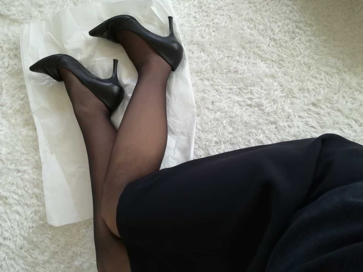 ストッキングあり 靴好き オフィスレディ ピンヒール ヒール ハイヒール ミュール タンス整理品 処分品 お仕事靴 ダイアナ の落札情報詳細 ヤフオク落札価格情報 オークフリー スマートフォン版