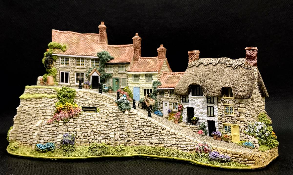 美品 レア リリパットレーン Lilliput Lane 「GOLD HILL SHAFTESBURY