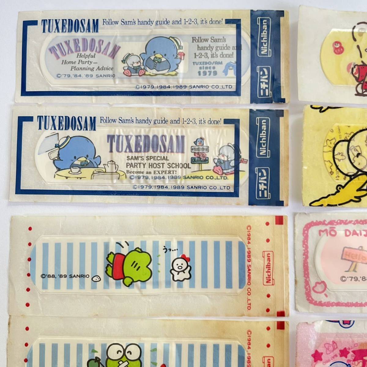 専用‼️昭和レトロ 昔の絆創膏 バンドエイド サンリオ1979年 他