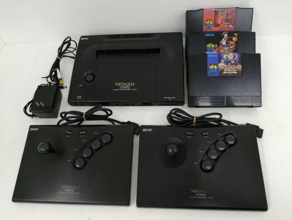 ネオジオ本体とコントローラーとKOF96 キングオブファイターズ96 MVS