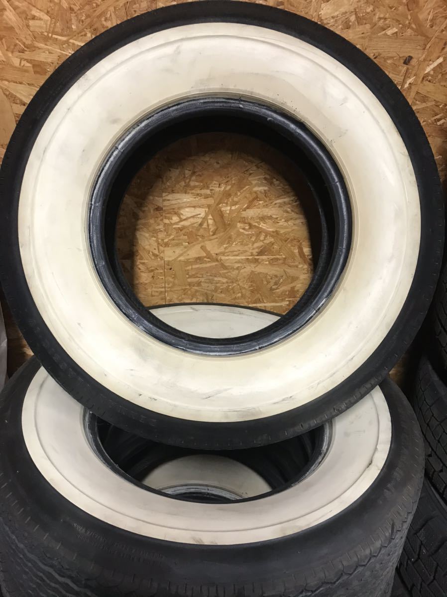 ホワイトウォールタイヤ 14インチ デンマン クラッシック チューブレス アメ車 旧車 の落札情報詳細 ヤフオク落札価格情報 オークフリー スマートフォン版