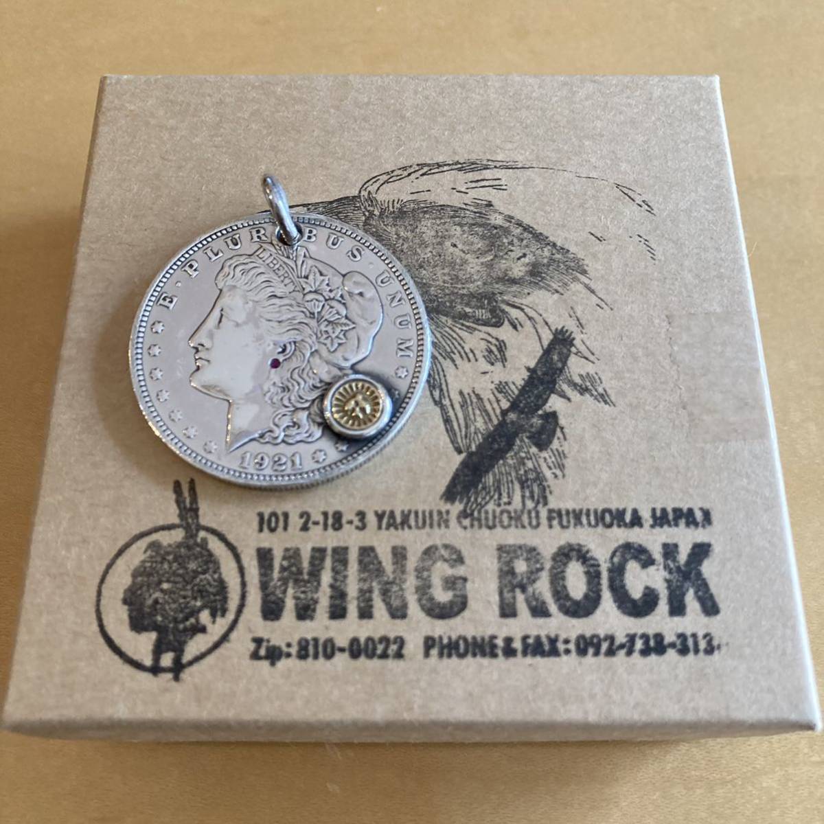 ウイングロック ウィングロック WINGROCK モルガン コイン ペンダント
