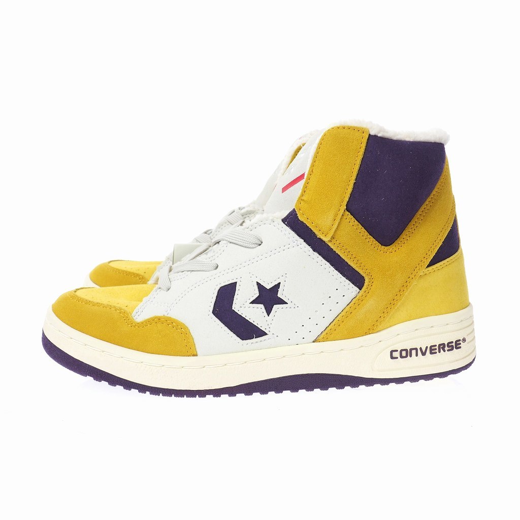 CONVERSE WEAPON レイカーズ　28cm 超希少 コンバース ウェポン HI レイカーズ 29 28.5のサイズ感