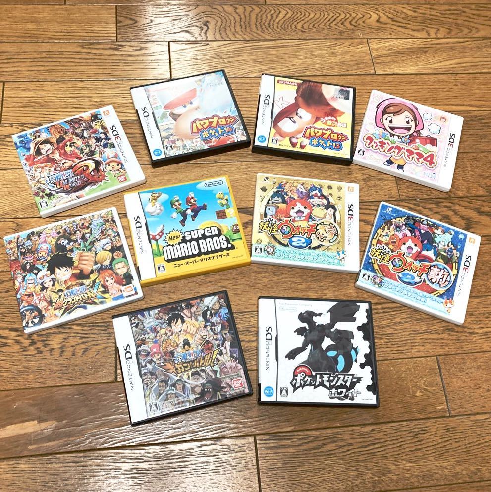 ポケモン 妖怪ウォッチ マリオ パワプロ ワンピース クッキングママ Dsソフト3dsソフト の落札情報詳細 ヤフオク落札価格情報 オークフリー スマートフォン版