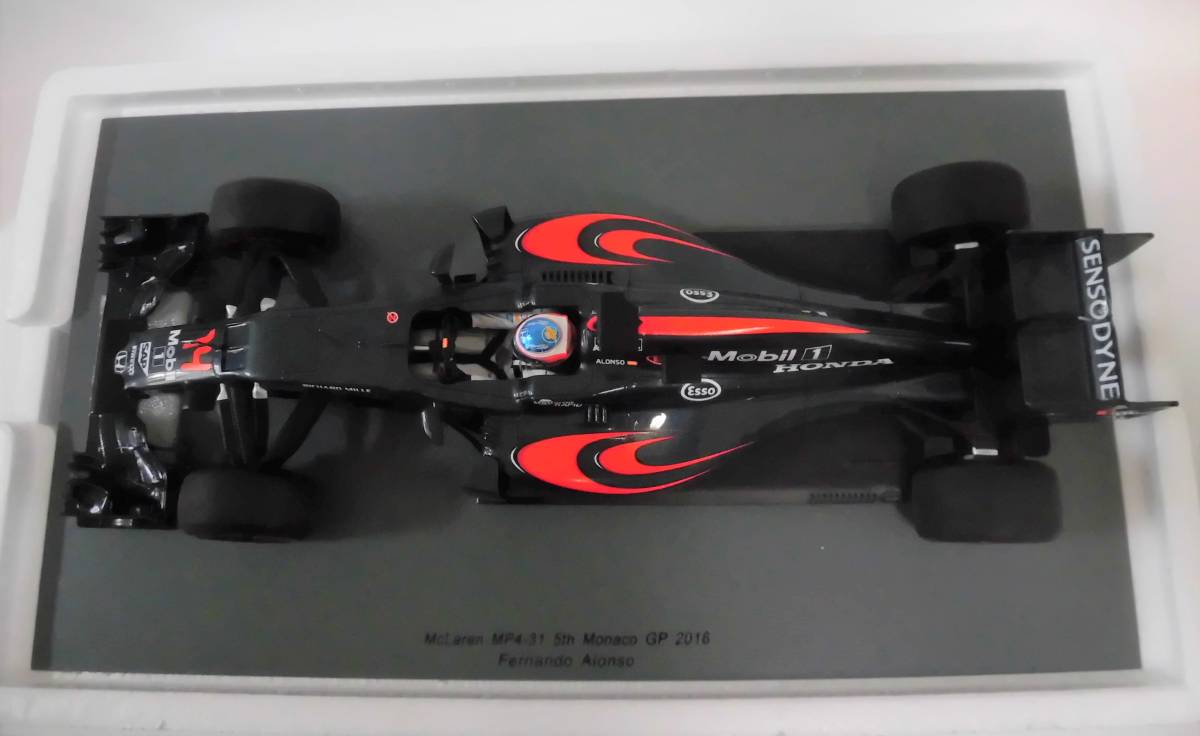 1/18 マクラーレン ホンダ MP4-31 #14 フェルナンド アロンソ 2016