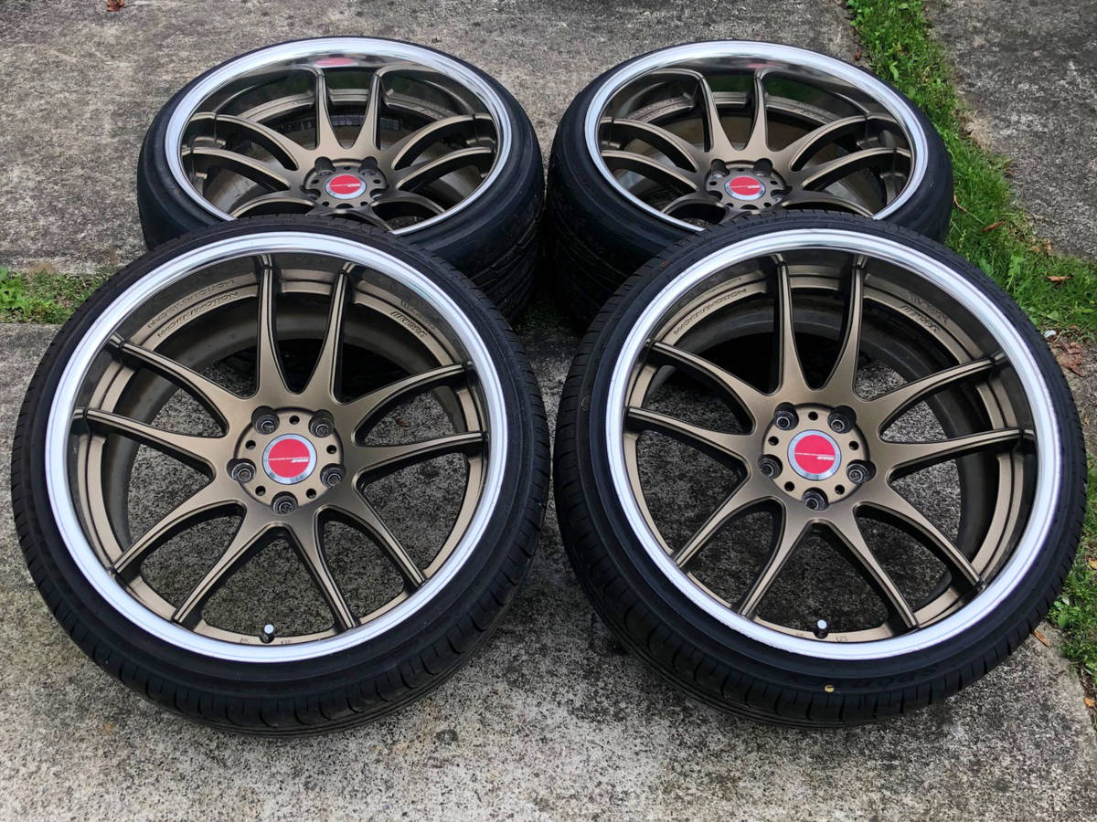 WORK EMOTION CR 2P ワーク エモーション 10j+15 10.5j+10 pcd114.3