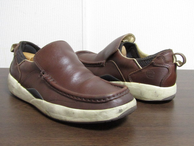 VISVIM TWOMBLY LEATHER DRIVER BROWN ビズビム トゥーンブリー