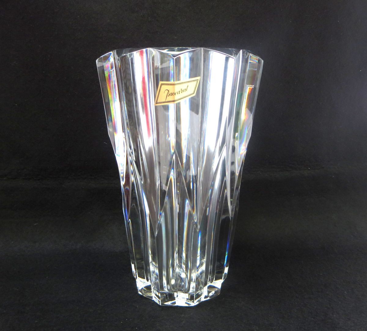 バカラ　ジャスミン　花瓶　特大 バカラ ジャスミン 花瓶 特大 - メルカリ