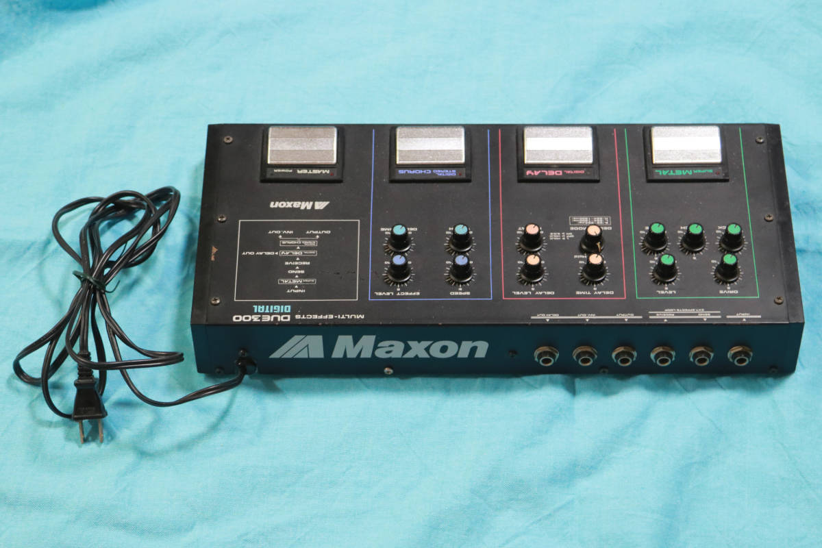 MAXON DUE300 マクソン デジタルマルチエフェクター [1j27