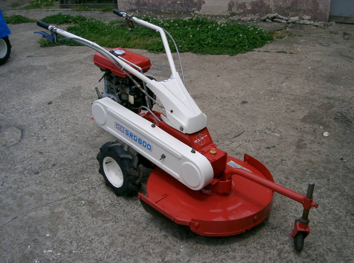 ☆状態良好☆ 自走式草刈機 サンエース ロータリーモアー SRD600