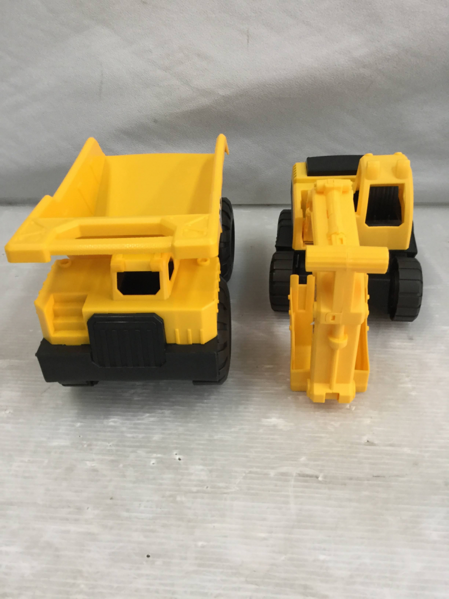 おもちゃ ユンボ ダンプ 黄色 大きいミニカー はたらく車 建設重機 Fk の落札情報詳細 ヤフオク落札価格情報 オークフリー スマートフォン版