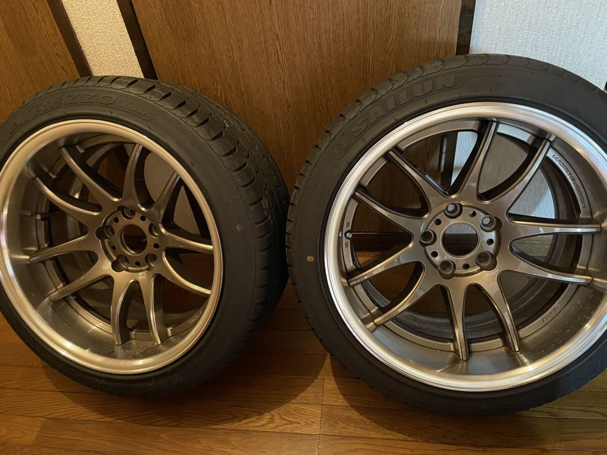 work emotion CR2P 9.5j ±0 17インチ 2本セットの落札情報詳細 - Yahoo