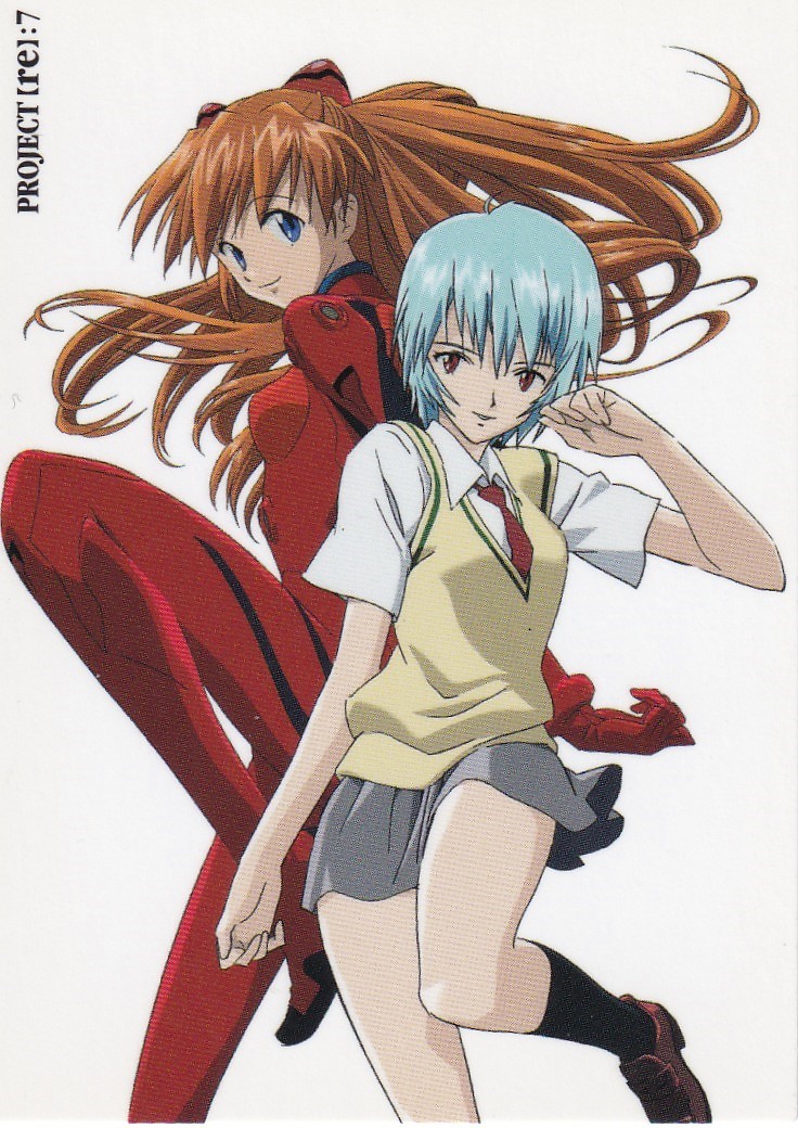 エヴァンゲリオン カードダスマスターズ四集 ４集 ノーマルカード Re７ 綾波レイ 惣流 アスカ ラングレー の落札情報詳細 ヤフオク落札価格情報 オークフリー スマートフォン版