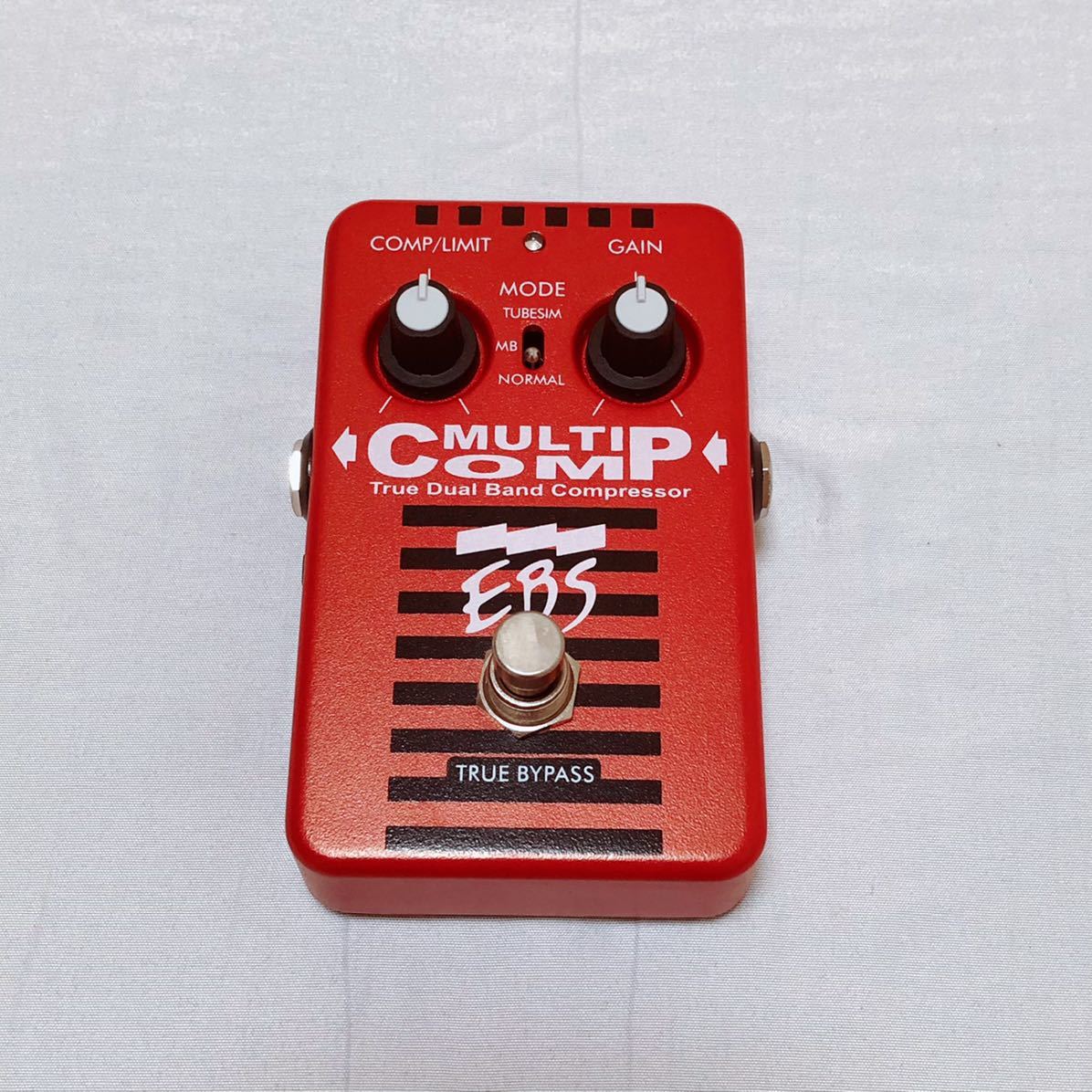 新品】【限定】EBS MULTICOMP-RED IKEBE Vermilion イケベ楽器40周年