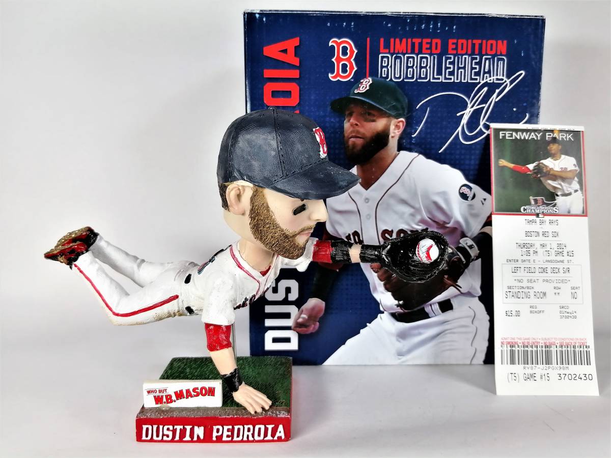 【ラッピング無料】 非売品 J・D・マルティネス フィギュア ボブルヘッド 記念グッズ