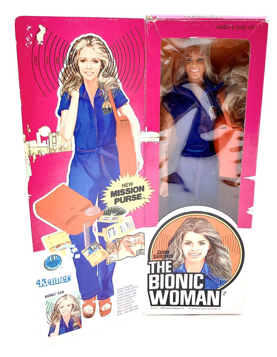 バイオニックジェミー フィギュア ケナー社 当時物 ヴィンテージ ケナー バイオニック ジェミー The Bionic Woman kenner パーツ未開封