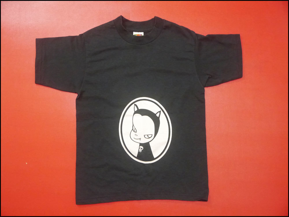 奈良美智のTシャツSTAR CLUB 古着 貴重】STAR CLUB スタークラブ Tシャツ 奈良美智 ラフィン
