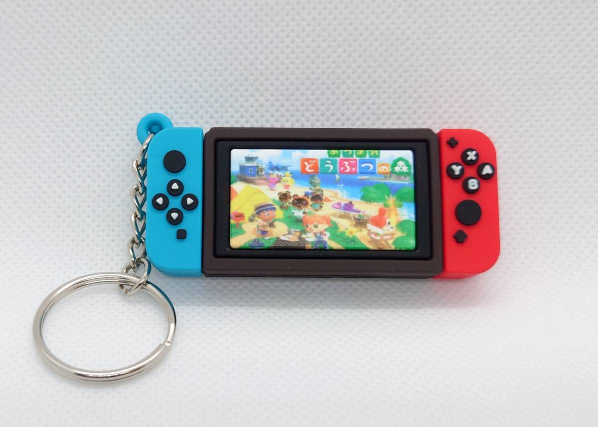 新品】あつまれどうぶつの森 たぬきち&ゲーム機型キーホルダー あつ森