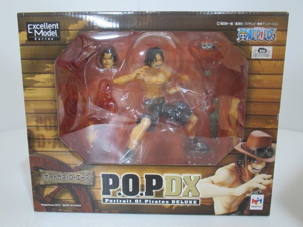 新品 ワンピース P O P Dx Pop Portrait Of Pirates Deluxe ポートガス D エース Excellent Model Megahouse メガハウス フィギュア 未開封 の落札情報詳細 ヤフオク落札価格情報 オークフリー スマートフォン版