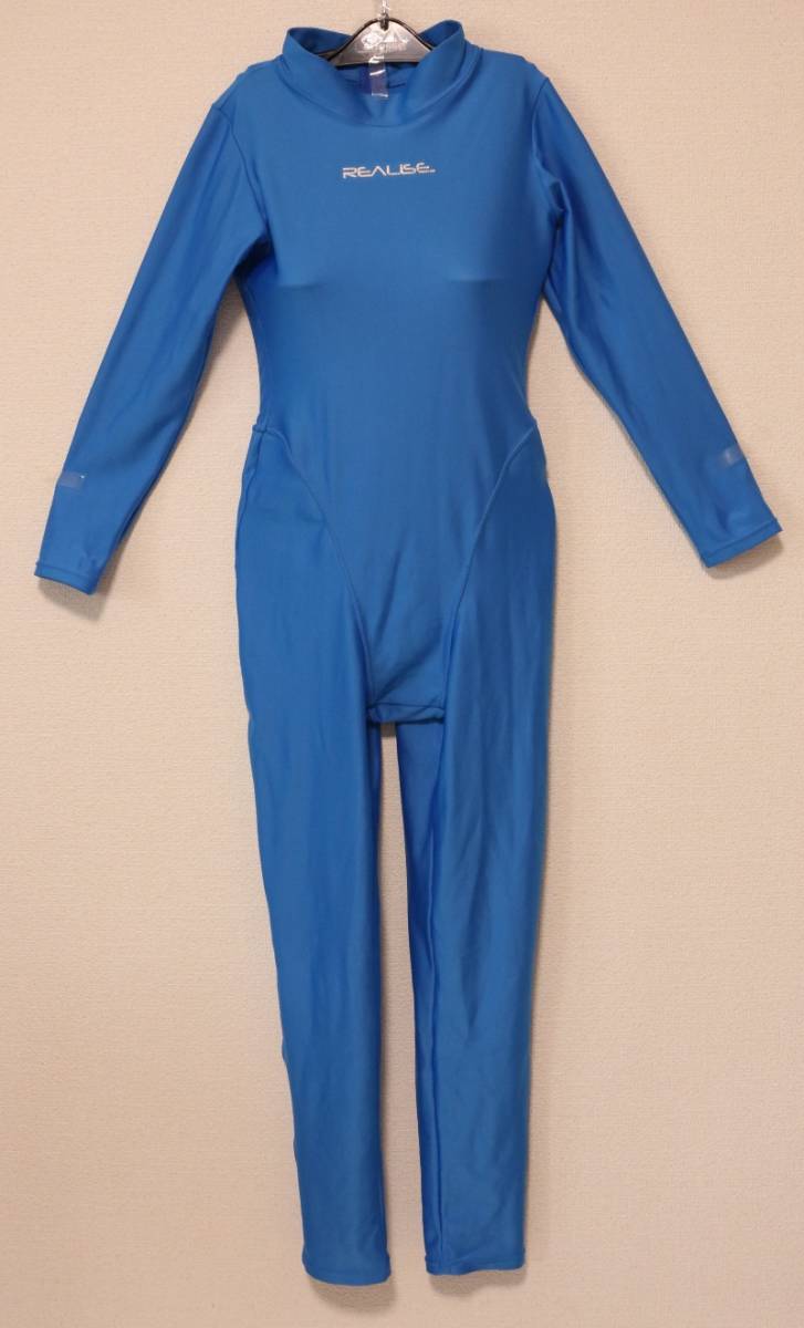 リアライズ Realise 競泳水着 全身タイツ ボディースーツ サイズ3l ブルー の落札情報詳細 ヤフオク落札価格情報 オークフリー スマートフォン版