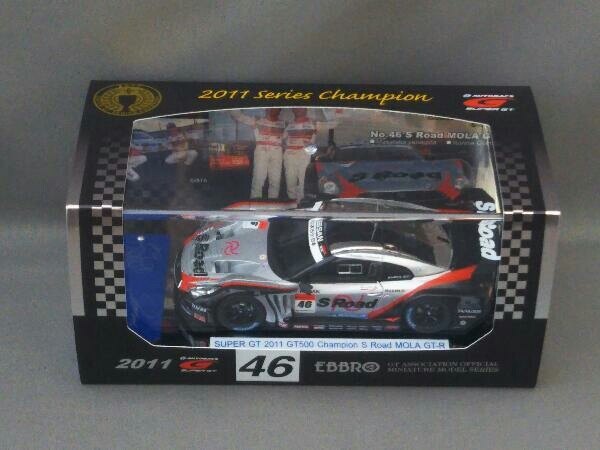 Ebbro 1:43 Nissan GT-R GT500 #1 Super GT série Okayama Matsuda