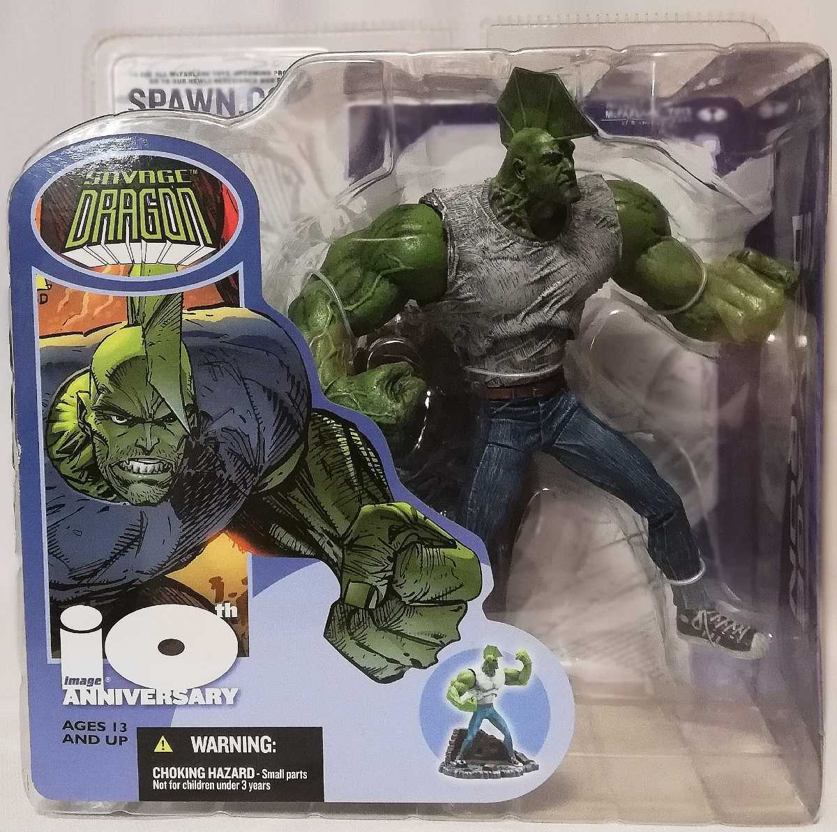 新品】【貴重・未使用品】SPAWN image 10th ANNIVERSARY SAVAGE DRAGON