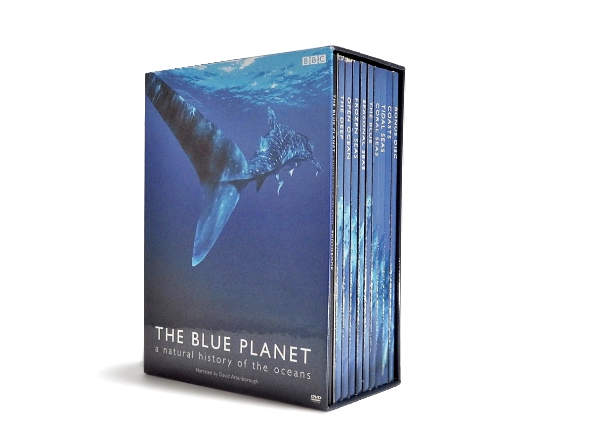 BBC THE BLUE PLANET a natural history of the oceans DVD BOX ブルー