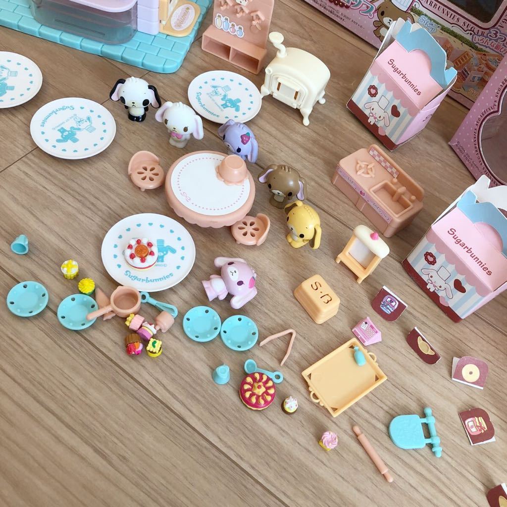 美品 サンリオ シュガーバニーズ スイーツショップ キッチン テラス