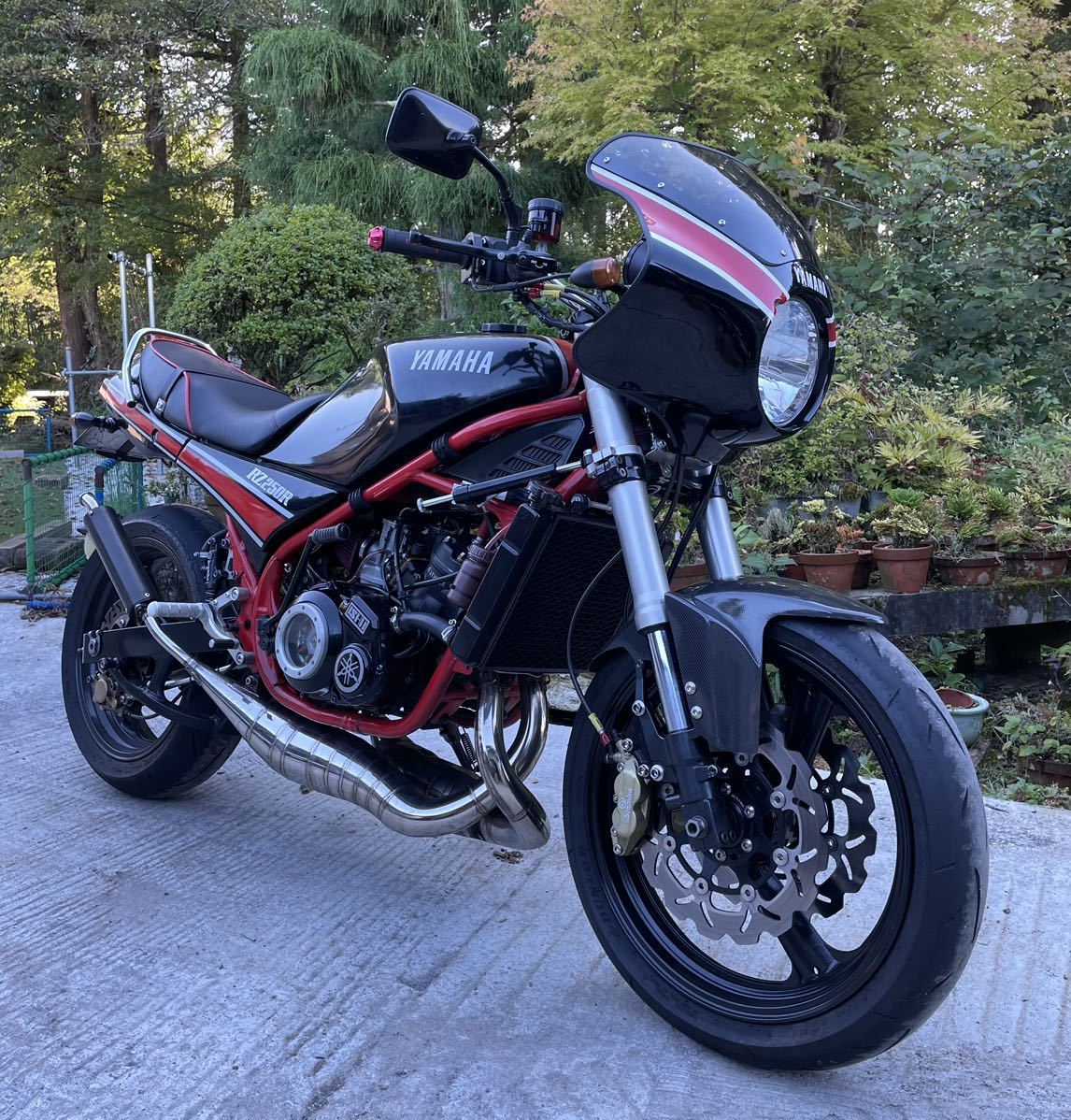 やや傷や汚れあり】ヤマハ RZ250R 29L アテナ392エンジン フルカスタム