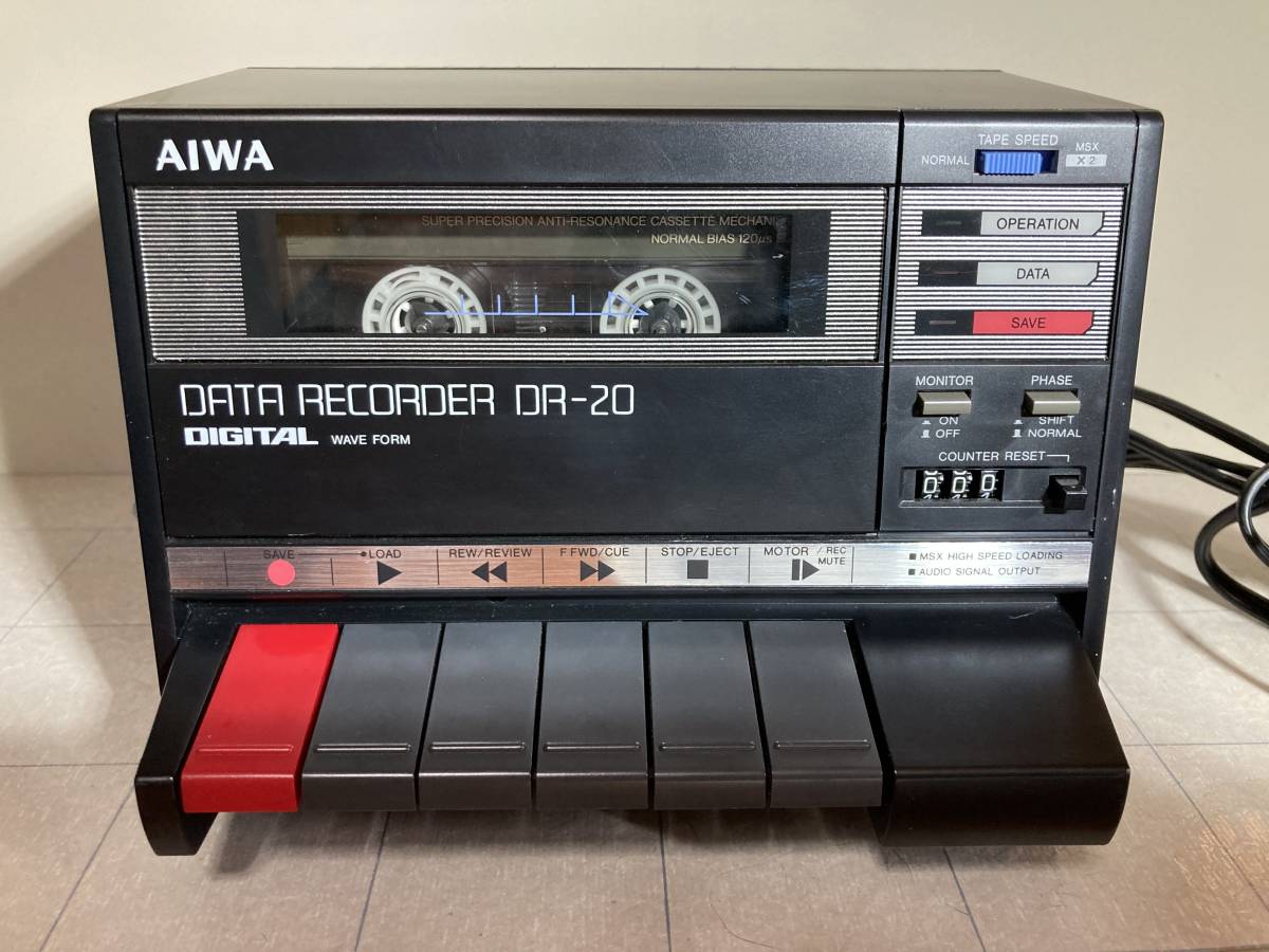 MSX テープレコーダー アイワ AIWA DR-2 さまざまなメーカーから数多く