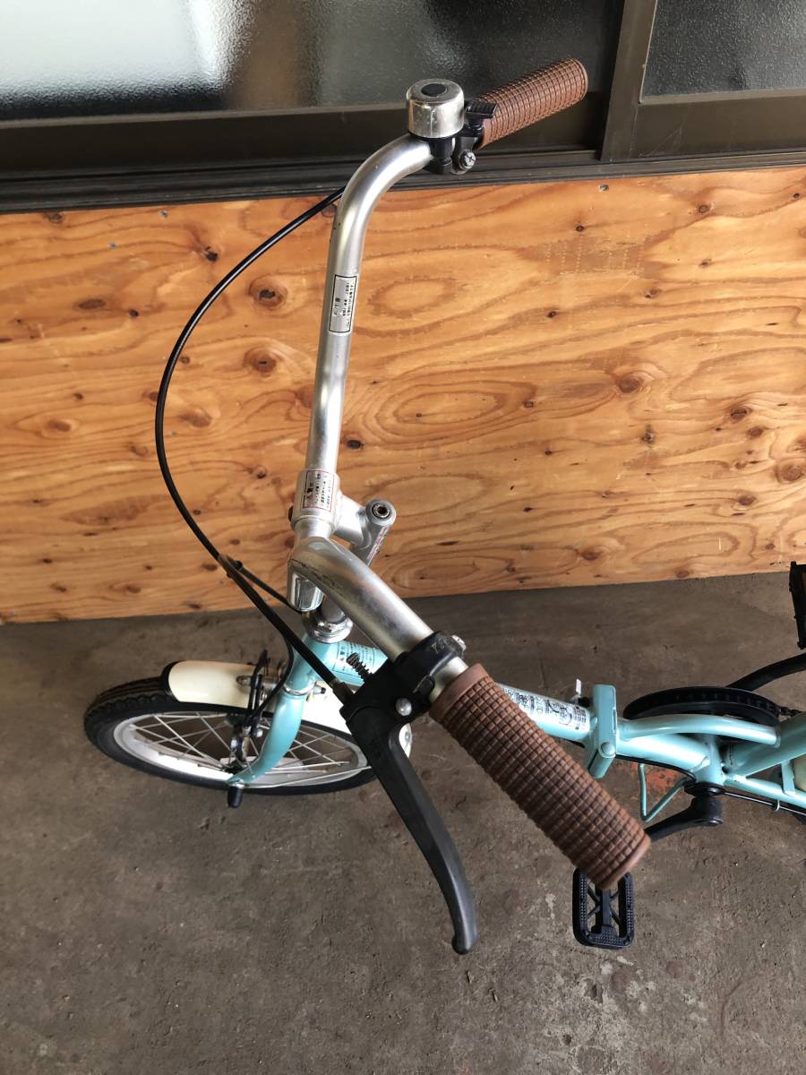 f (エフ) Bonne journee 16インチ折り畳み自転車 折畳自転車