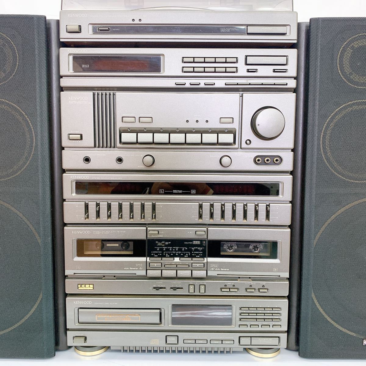 KENWOOD ケンウッド システムコンポ ROXY CD⁄MD⁄アンプ T1386 J9