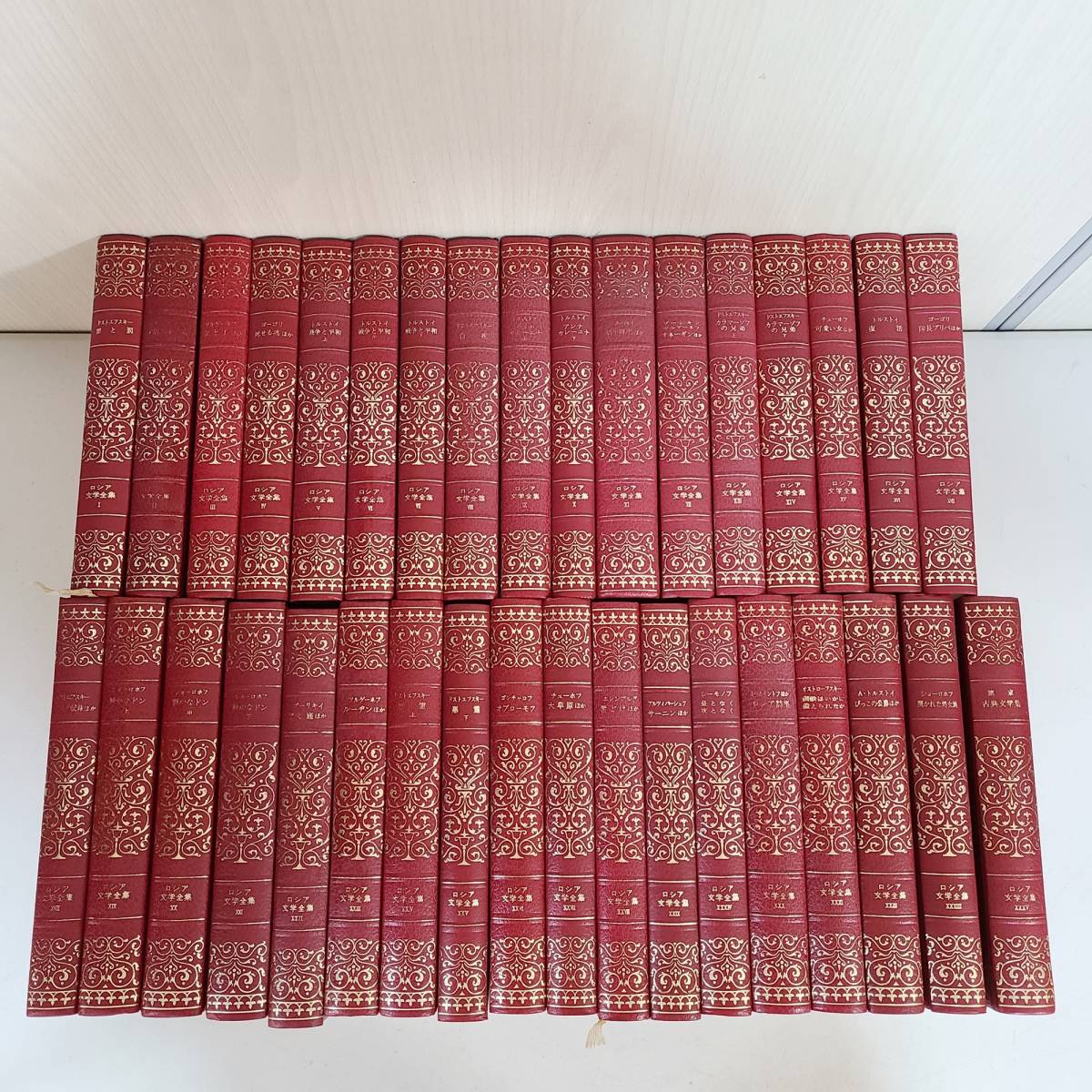 【500円引きクーポン】 ロシア文学全集 全35巻セット - 文学/小説