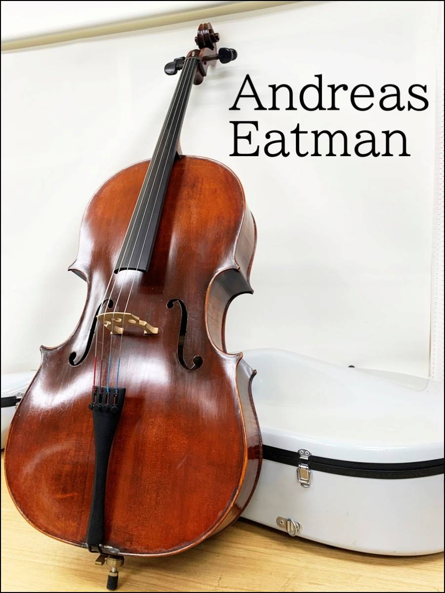 【傷や汚れあり】ム 18224★Andreas Eastman/アンドレア・イーストマン【305M】チェロ 1999年 4/4★の落札情報詳細