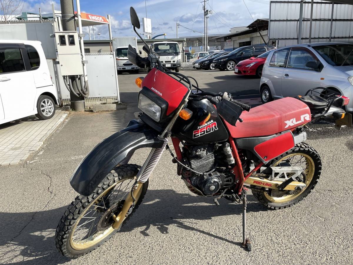 【傷や汚れあり】福島県発!! ホンダ XLR250R MD16 書類あり レストアベースに 中古 売切!!の落札情報詳細 - ヤフオク落札価格 ...