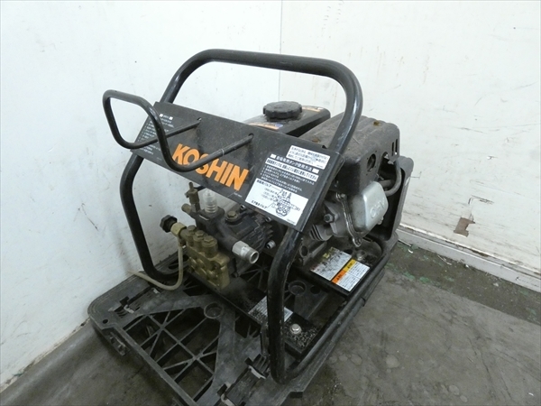 傷や汚れあり】ジャンク/大阪発☆工進/KOSHIN☆エンジン高圧洗浄機