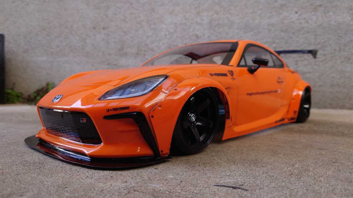 ラジコンボディー　アディクションＧＲ８６ ＦＤＪ松山北斗中古美品 ラジコンボディー アディクションGR86 FDJ松山北斗中古美品