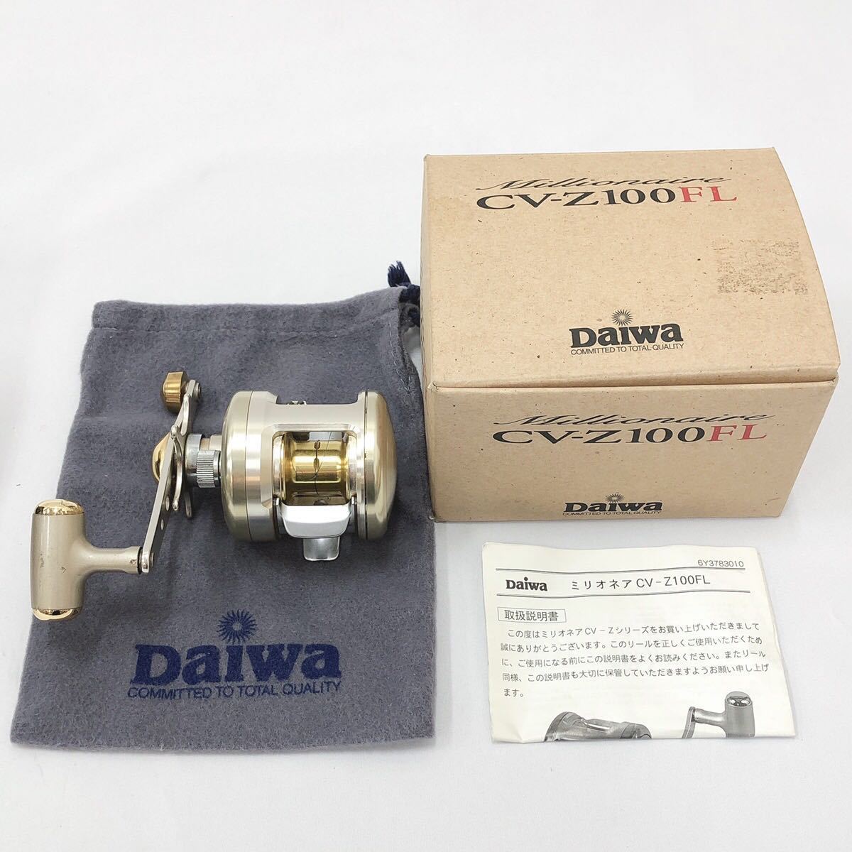 OH済 ダイワ ミリオネア CV-Z 250 F DAIWA CVZ SV CT OH済 ダイワ ミリオネア CV-Z 250 F DAIWA CVZ SV CT