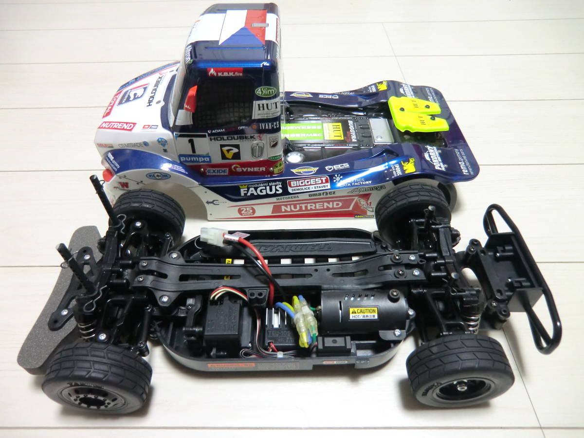 1/14RC BUGGYRA FAT FOX TT-01シャーシ TYPE-E Tamiya 58661 Buggyra Fat Fox Race Truck 1:14 TT-01E Kit