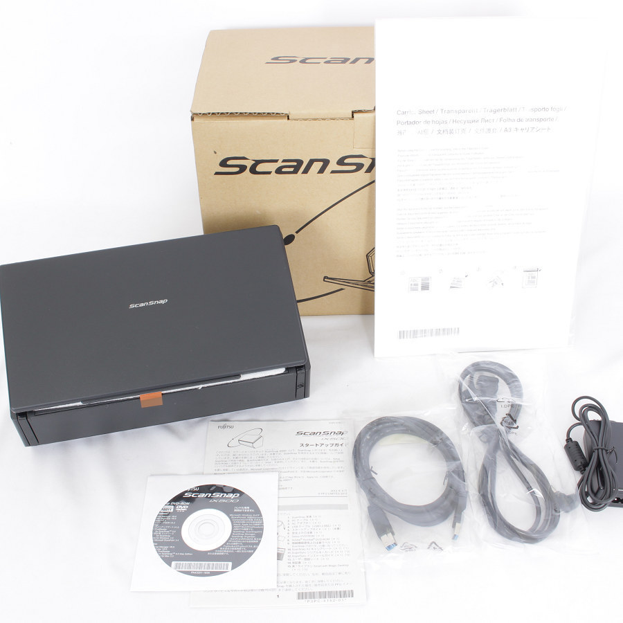 富士通 Scansnap ix500 スキャン枚数少なめ4907枚 スキャナー 