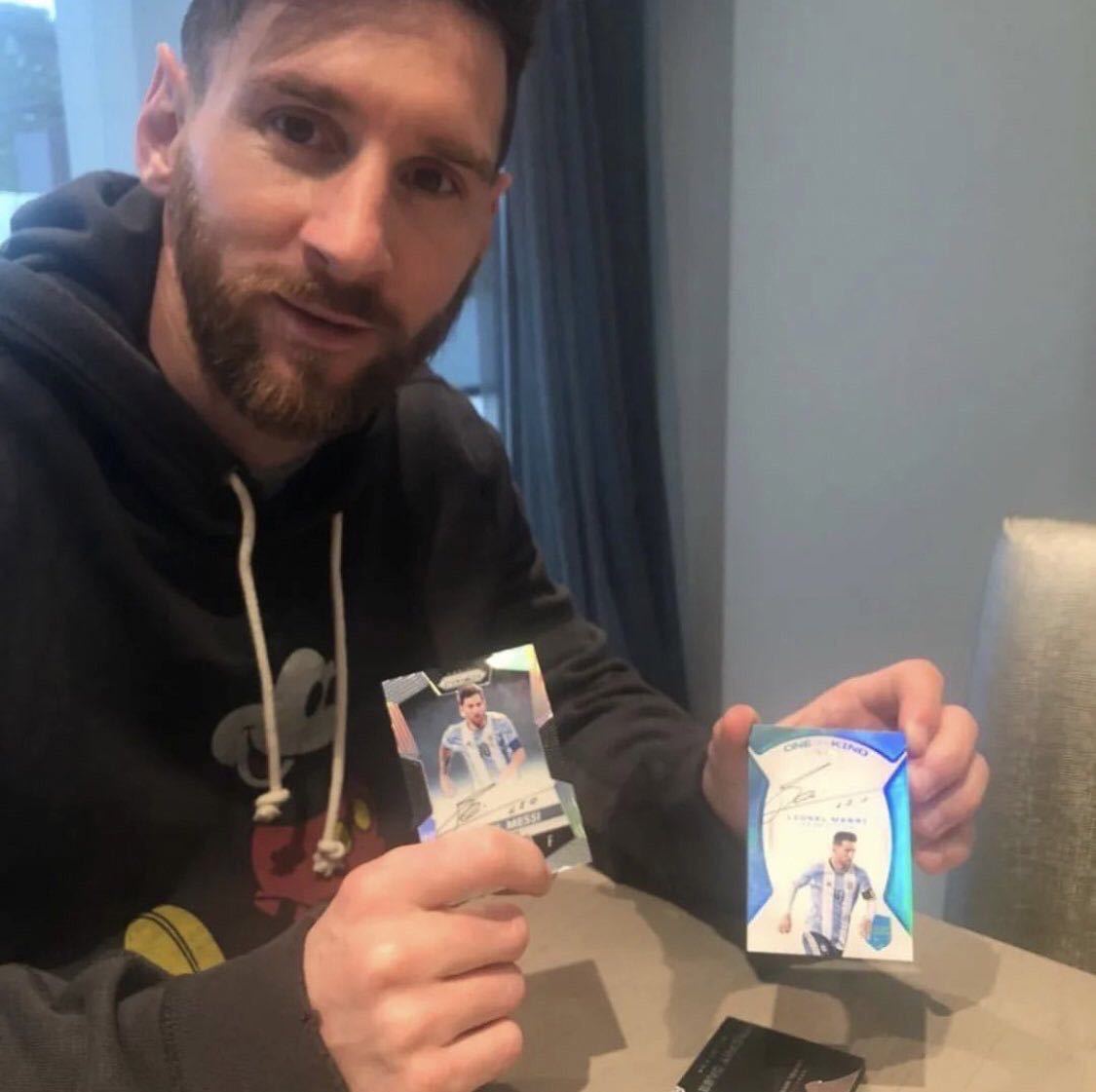 未使用】世界に一枚のみ Lionel messi 1/1 auto Panini eminence 最