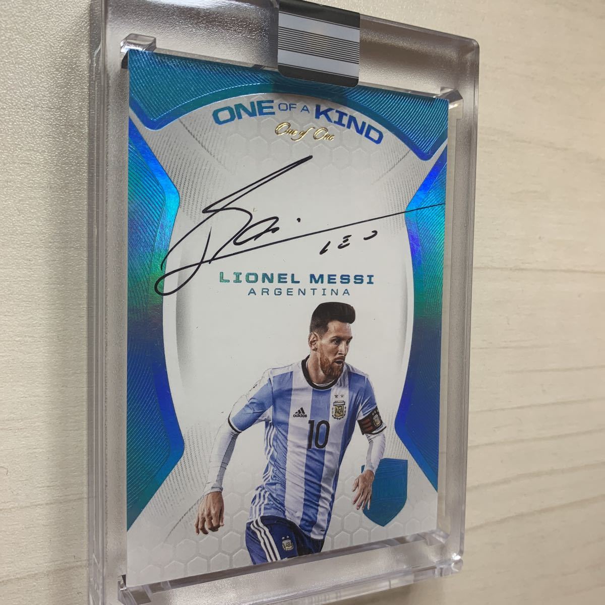 メッシ サイン カード PANINI Lionel Messi auto by メルカリ【メッシ