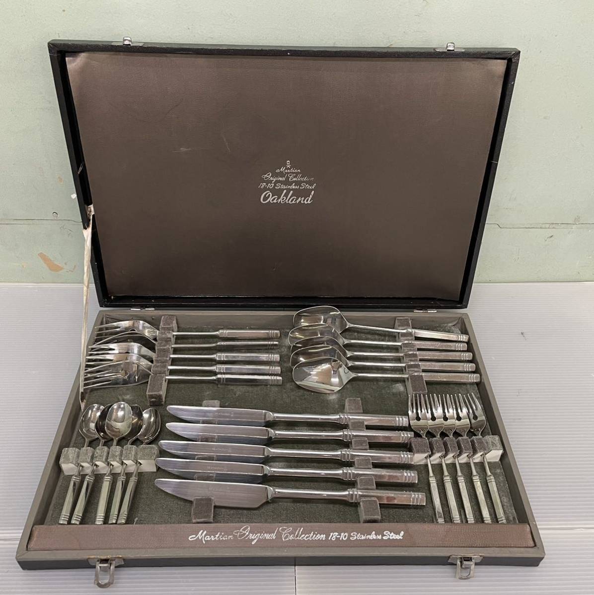 【専用】マーシャン　カトラリーセット　インスターメンツ　ディナーセット〈25本〉 Martian 18-8 STAINLESS STEEL ディナーセット(5組)