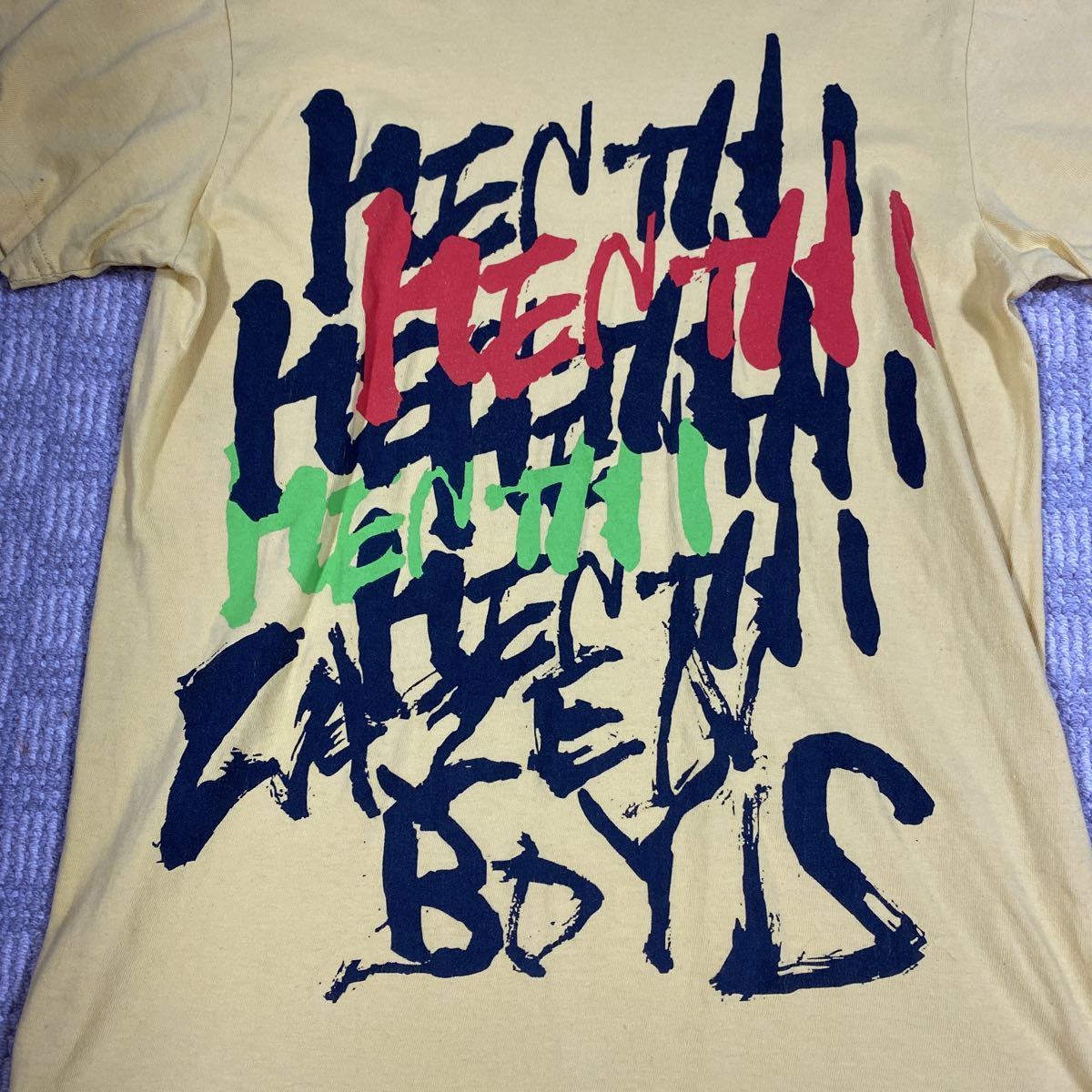 やや傷や汚れあり】ビンテージ zazen boys ザゼンボーイズ Tシャツ