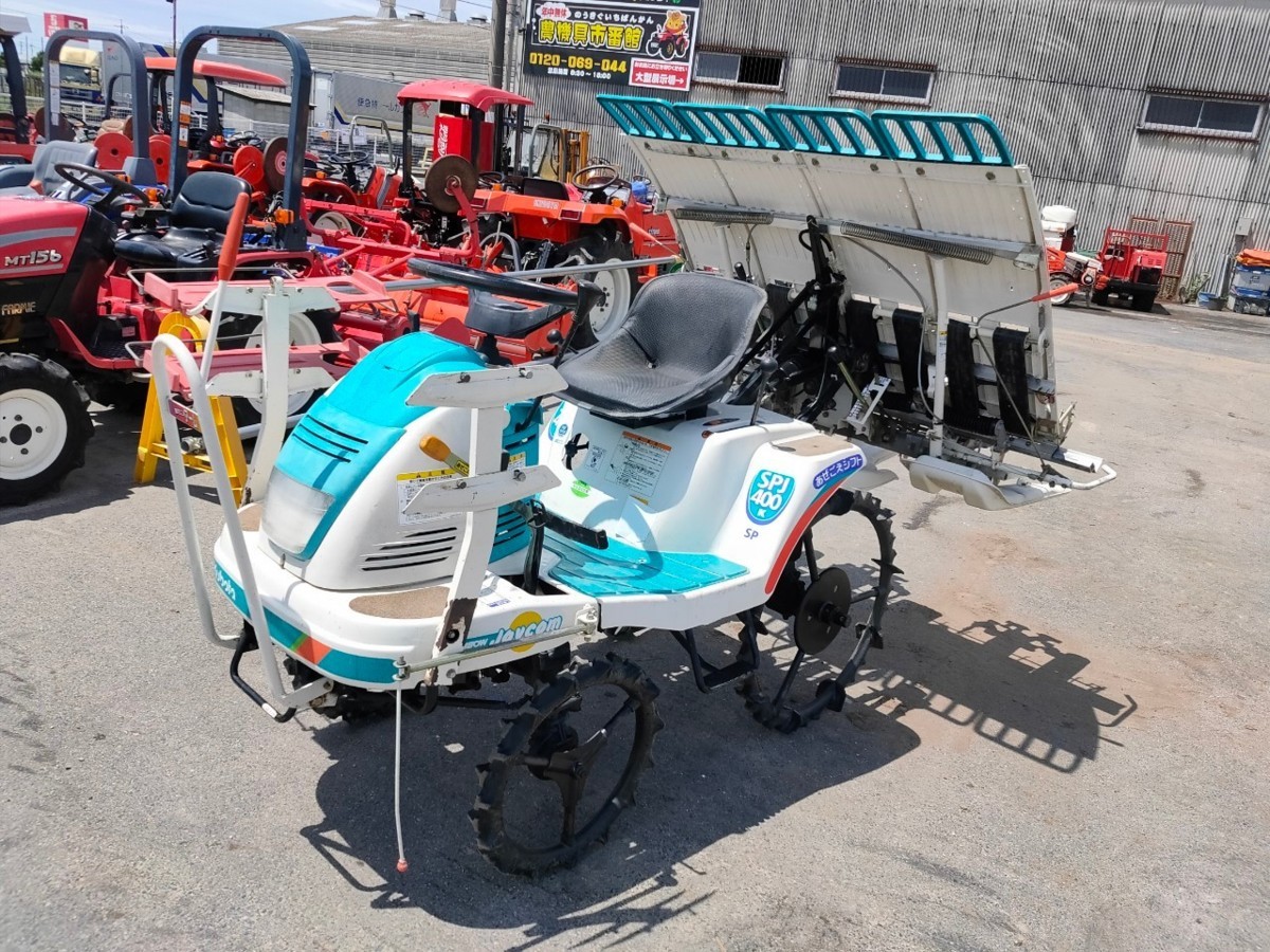 クボタ 田植え機 4条植え SPJ400 軽トラ積載可能