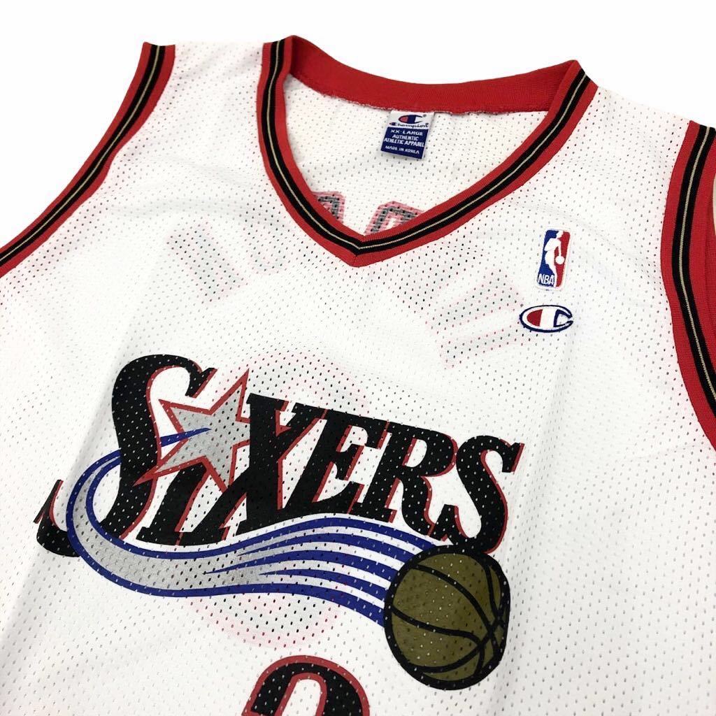 NBA アイバーソン　ユニフォーム　champion XL ◇27 NBA アイバーソン ユニフォーム champion XL ◇27