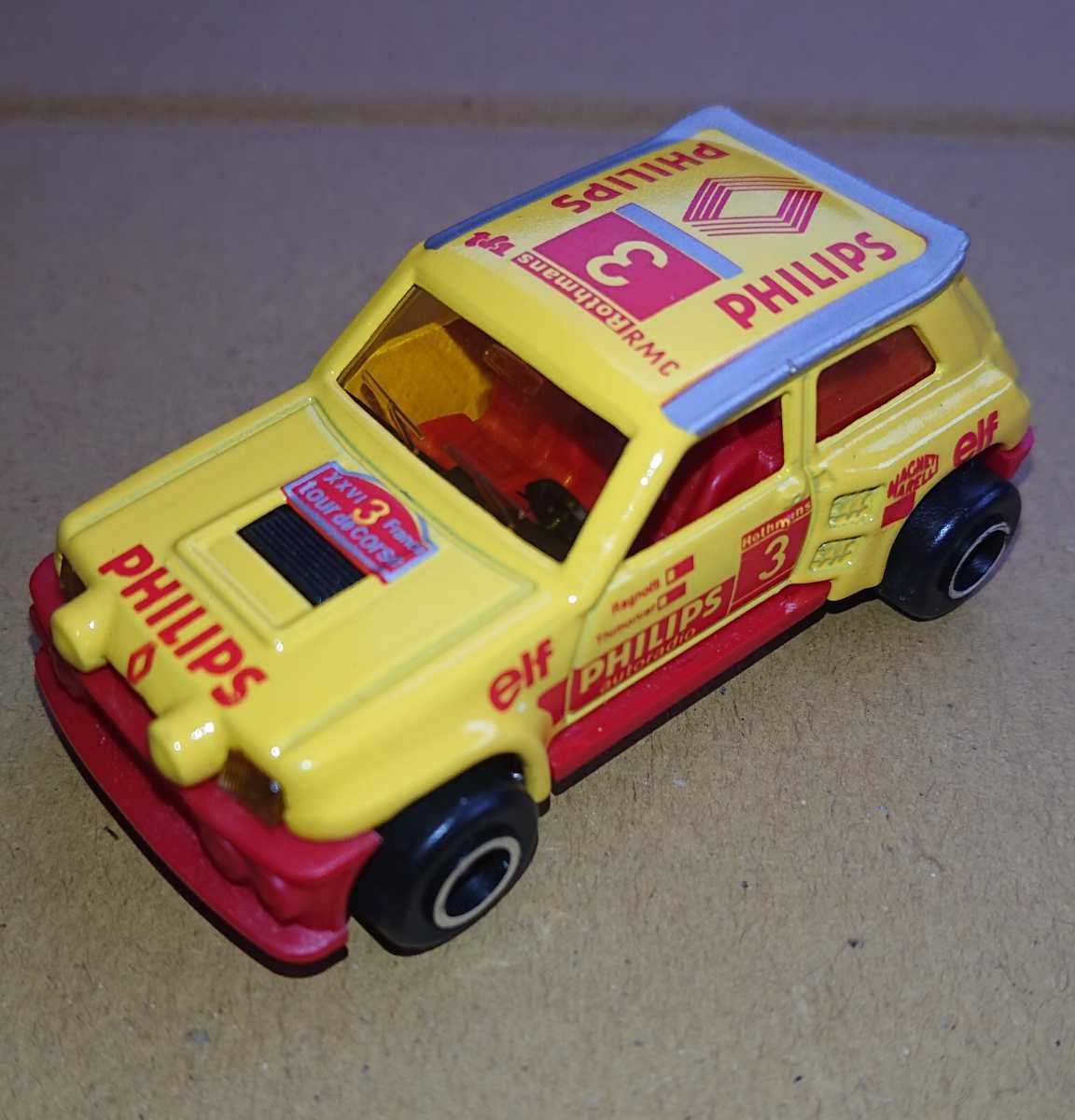 やや傷や汚れあり】古いミニカー マジョレット MAJORETTE C_RENAULT