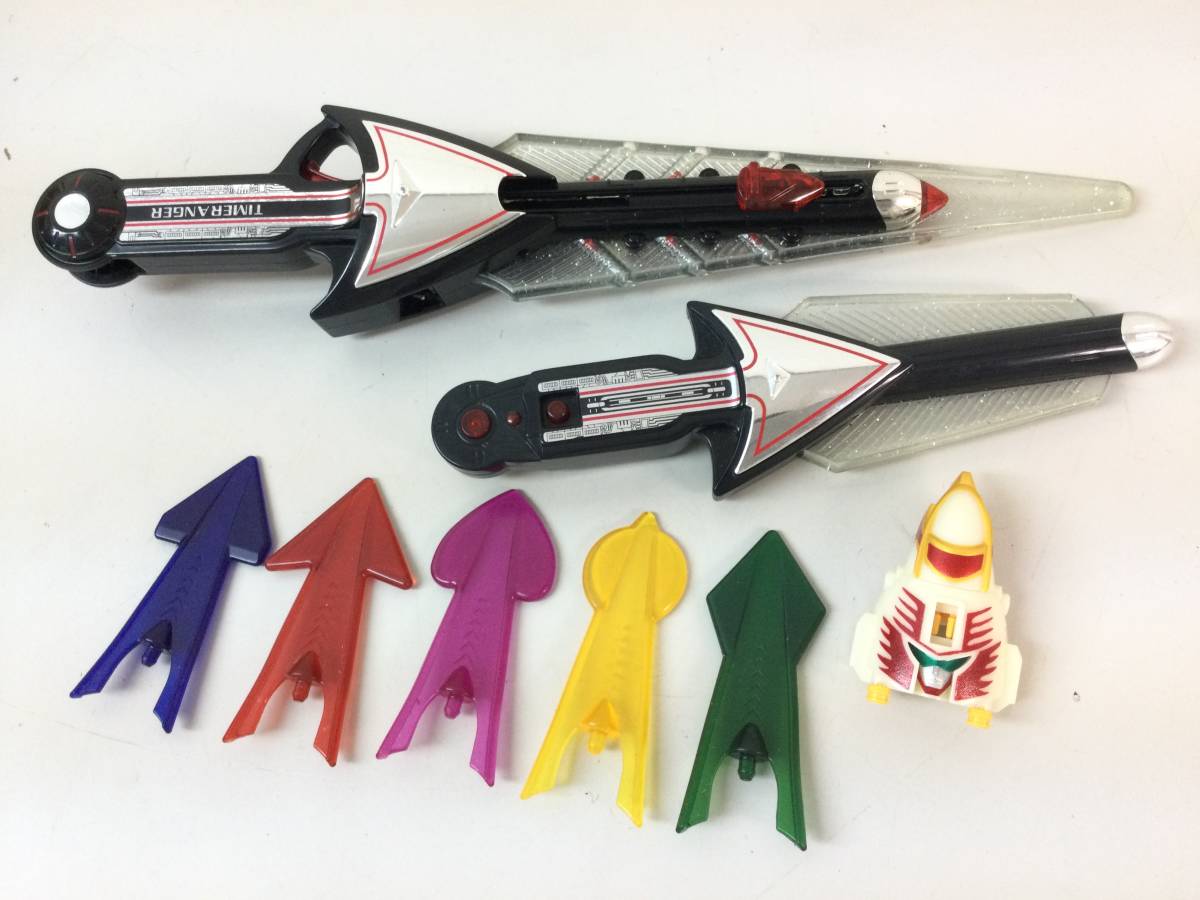 新品 2000年 未来戦隊タイムレンジャー ダブルベクターセット