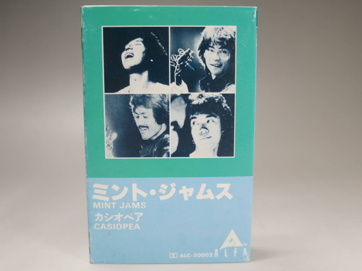 やや傷や汚れあり】◇CASIOPEA【MINT JAMS】カセットテープ ALC-20002